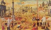 Antoine Caron The Massacre of the Triumvirate oil painting reproduction